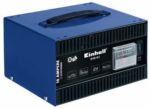 Einhell BT-BC 10 E Batterieladegerät - eingebautes Amperemeter -  Ladeelektronik im Test